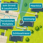 Διαμέρισμα Meerglueck Am Beltblick - Moderne Direkt An Der Ostsee Mit Sauna Fuer Familien Und Paare Φέμαρν