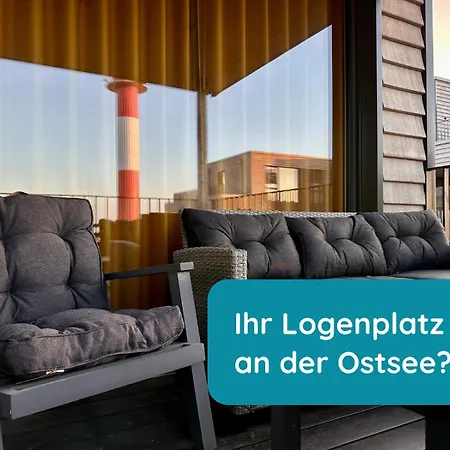 Meerglueck Am Beltblick - Moderne Direkt An Der Ostsee Mit Sauna Fuer Familien Und Paare Апартаменты Фемарн