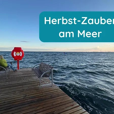 Meerglueck Am Beltblick - Moderne Direkt An Der Ostsee Mit Sauna Fuer Familien Und Paare Appartamento Fehmarn