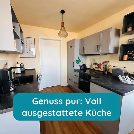 Appartement Meerglueck Am Beltblick - Moderne Direkt An Der Ostsee Mit Sauna Fuer Familien Und Paare