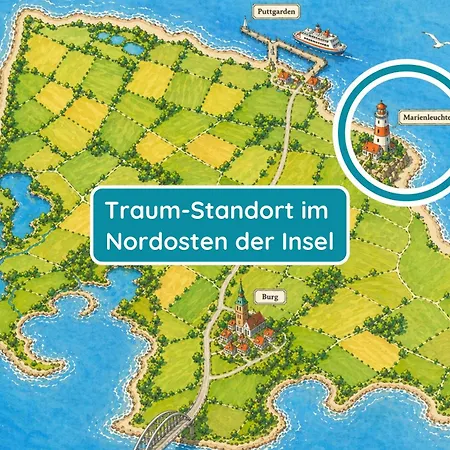 Meerglueck Am Beltblick - Mit Sauna, Blick Auf Ostsee Und Leuchtturm, Nur 150 M Zum Apartment Fehmarn