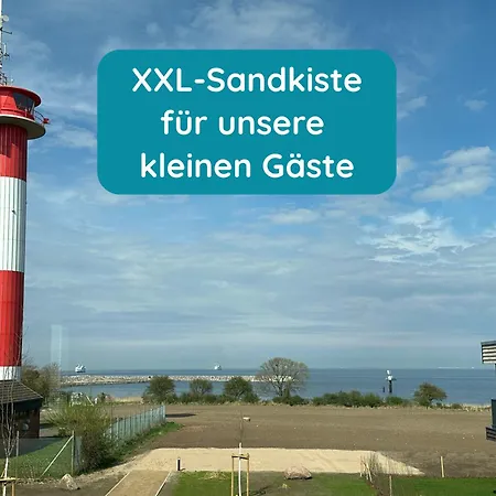 Apartmán Meerglueck Am Beltblick - Moderne Direkt An Der Ostsee Mit Sauna Fuer Familien Und Paare Fehmarn