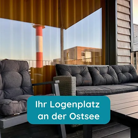 Meerglueck Am Beltblick - Moderne Direkt An Der Ostsee Mit Sauna Fuer Familien Und Paare