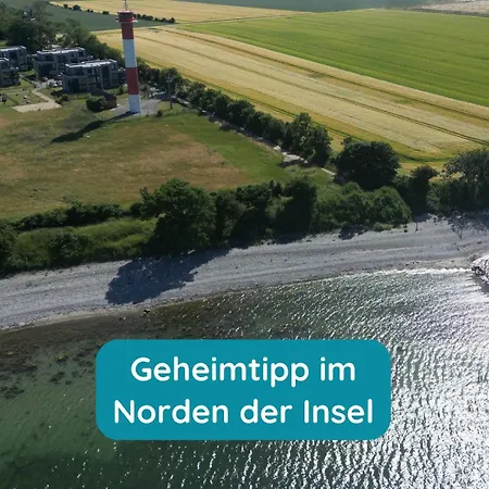 Meerglueck Am Beltblick - Mit Sauna, Blick Auf Ostsee Und Leuchtturm, Nur 150 M Zum *